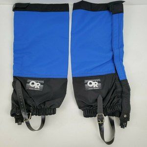 OR Outdoor Research Gore-tex Waterproof Gaiters Size Adult Medium Blue